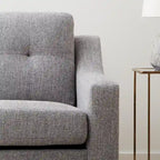 Ellen 75 Upholstered Scooped Arm Sofa