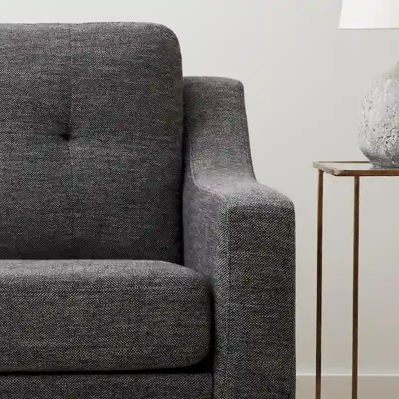 Ellen 75 Upholstered Scooped Arm Sofa