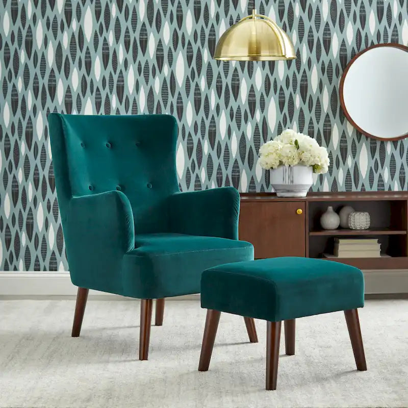 angelo:HOME Jane Chair and Ottoman Set
