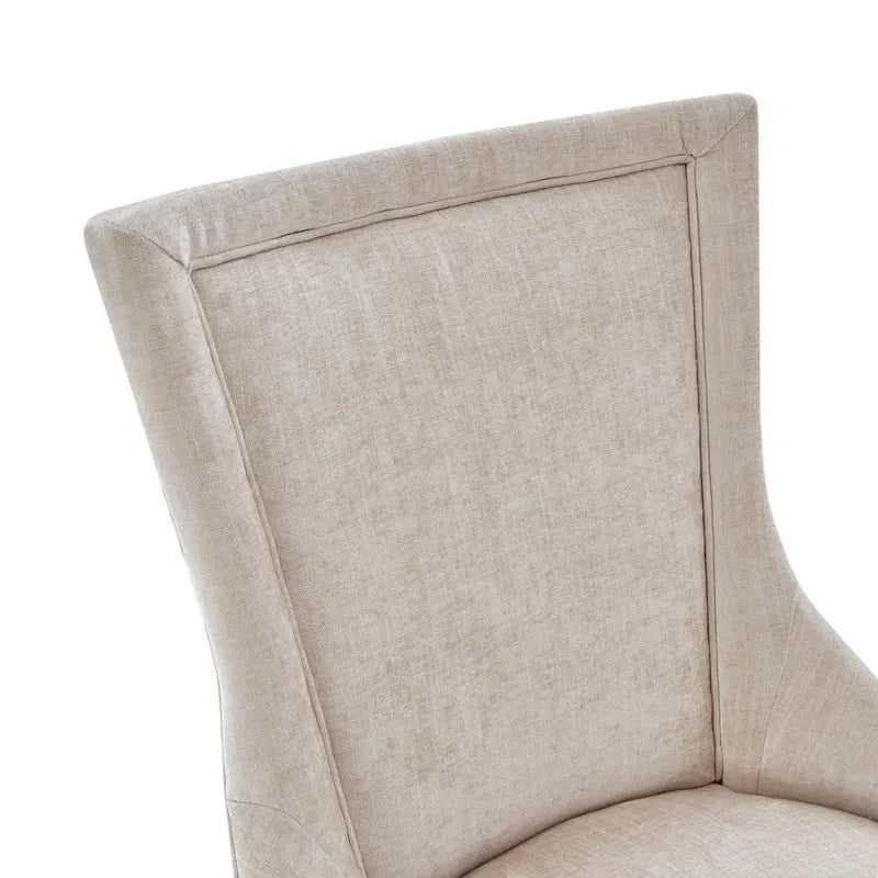 Madison Park Signature Ultra Upholstered Dining Side Chairs With Wood Legs (Set of 2)
