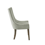 Madison Park Signature Ultra Upholstered Dining Side Chairs With Wood Legs (Set of 2)