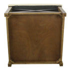 HomePop Tufted Top square cocktail Ottoman