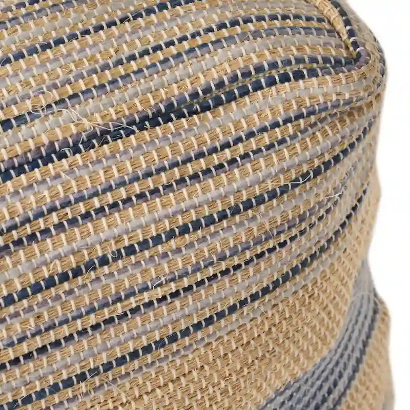 Caiman Handcrafted Boho Fabric Pouf