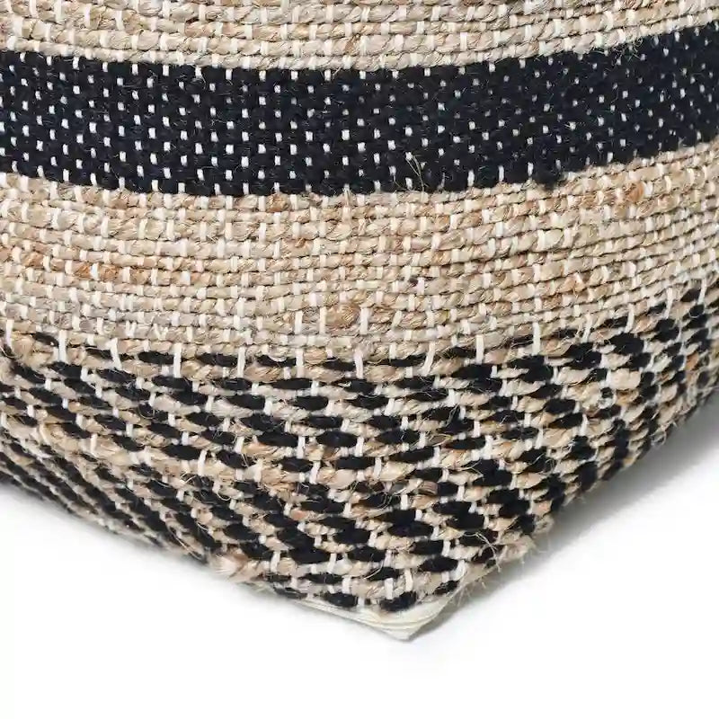 Caiman Handcrafted Boho Fabric Pouf