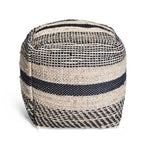 Caiman Handcrafted Boho Fabric Pouf