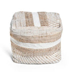 Caiman Handcrafted Boho Fabric Pouf