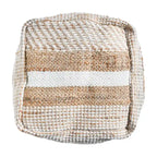 Caiman Handcrafted Boho Fabric Pouf