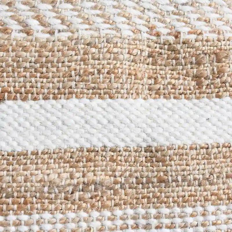 Caiman Handcrafted Boho Fabric Pouf