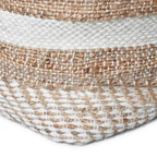 Caiman Handcrafted Boho Fabric Pouf