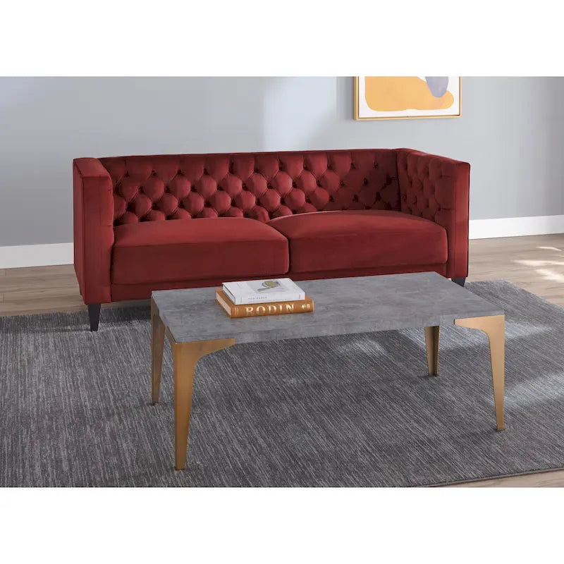 Modern Chesterfield Back Sofa