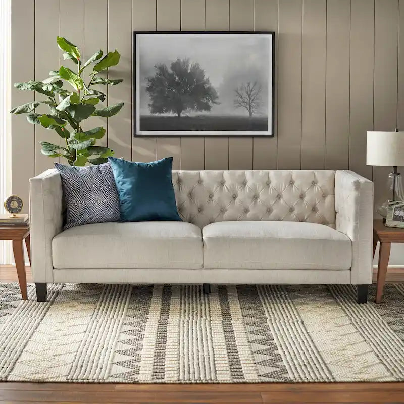 Modern Chesterfield Back Sofa