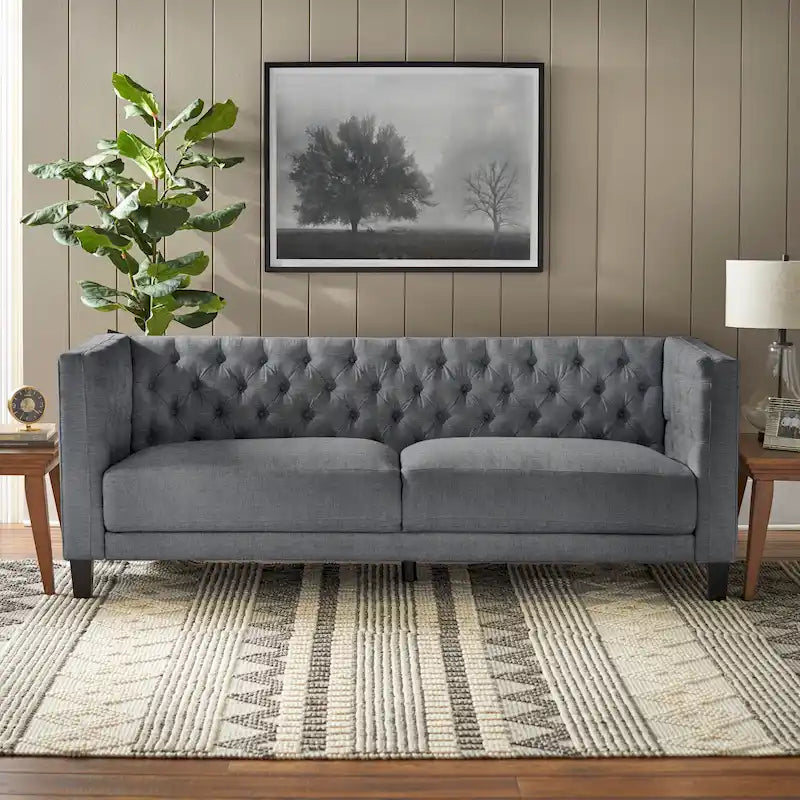 Modern Chesterfield Back Sofa