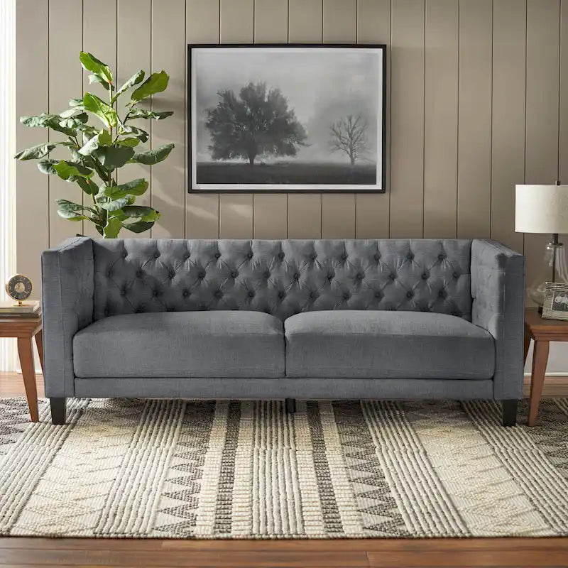 Modern Chesterfield Back Sofa
