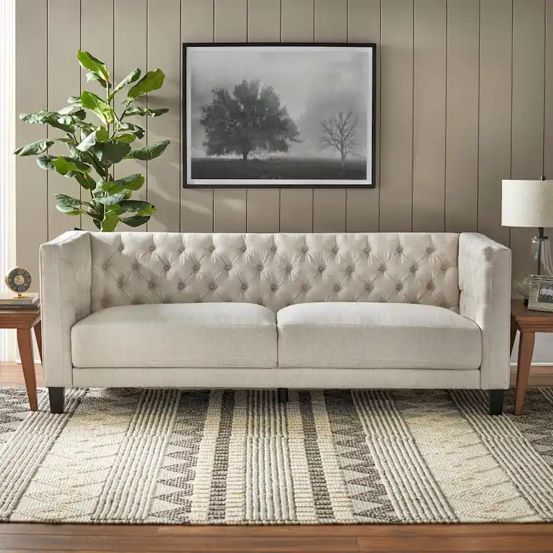 Modern Chesterfield Back Sofa
