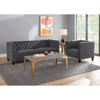 Modern Chesterfield Back Sofa
