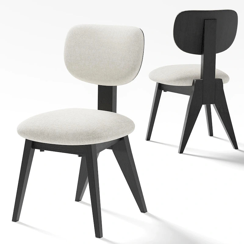 Solid Wood Dining Chairs(Set Of 2) - 21*19*33