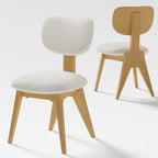 Solid Wood Dining Chairs(Set Of 2) - 21*19*33
