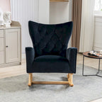 Tufted Rocking Chair Single Sofa Accent Rocker