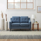 Brookside Ellen 54 Upholstered Scooped Arm Loveseat