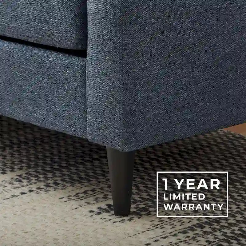 Brookside Ellen 54 Upholstered Scooped Arm Loveseat