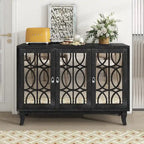 Sideboard with 3 Glass Doors