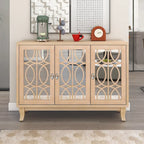 Sideboard with 3 Glass Doors