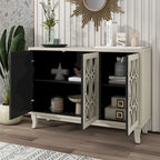 Sideboard with 3 Glass Doors