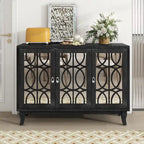 Sideboard with 3 Glass Doors