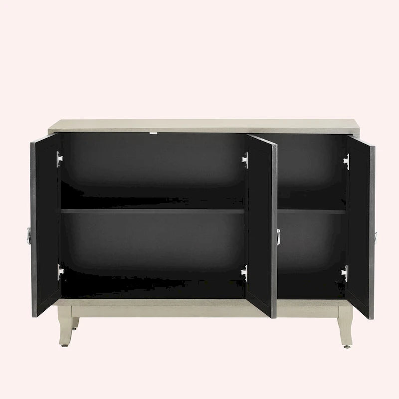 Sideboard with 3 Glass Doors