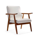 ArchDuke Amber Faux Leather Accent Chair