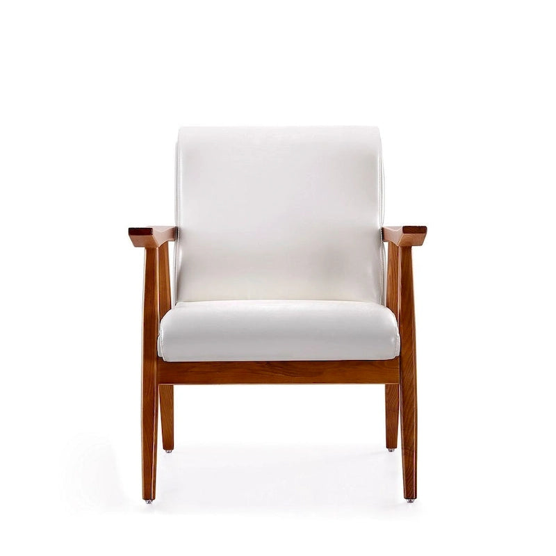 ArchDuke Amber Faux Leather Accent Chair