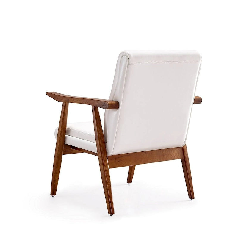 ArchDuke Amber Faux Leather Accent Chair