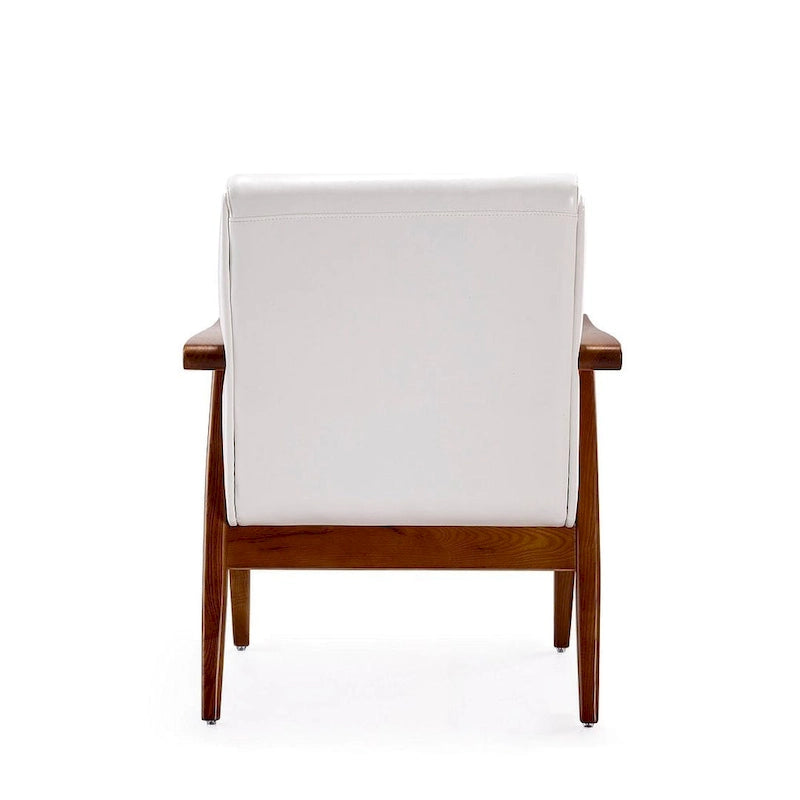 ArchDuke Amber Faux Leather Accent Chair