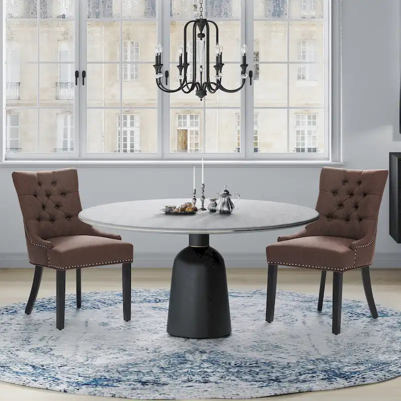Grandview Tufted Dining Chair (Set of 2) Upholstered