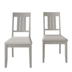 Classic Wooden Dining Chairs (Set of 2) - N/A