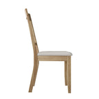 Classic Wooden Dining Chairs (Set of 2) - N/A