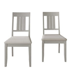 Classic Wooden Dining Chairs (Set of 2) - N/A