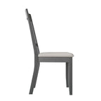 Classic Wooden Dining Chairs (Set of 2) - N/A