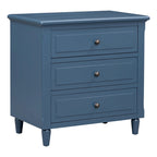 3-Drawer Wood Cabinet