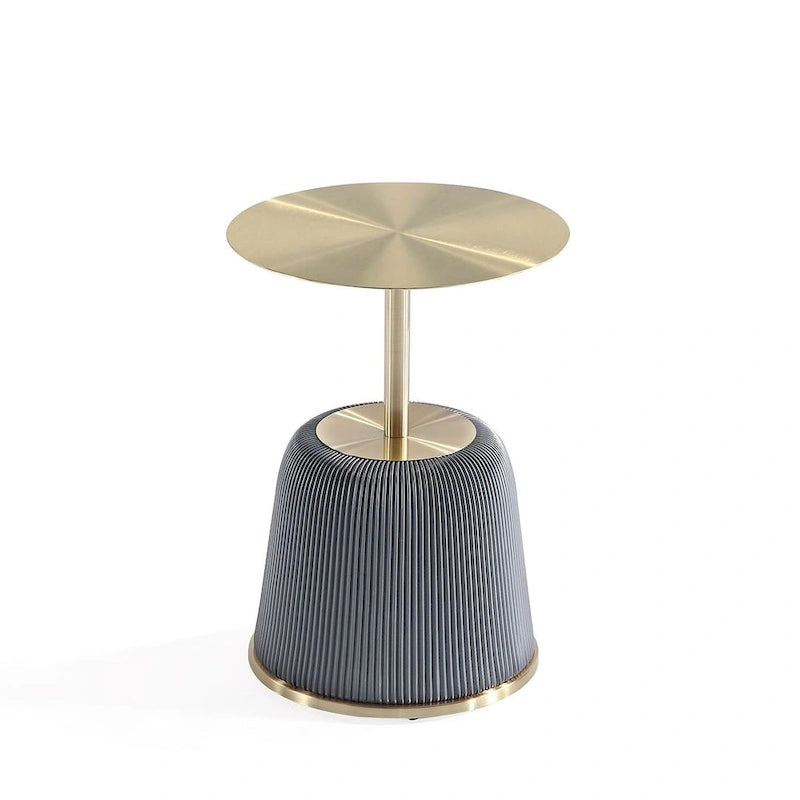 Manhattan Comfort Modern Anderson 1.0 Upholstered End Table