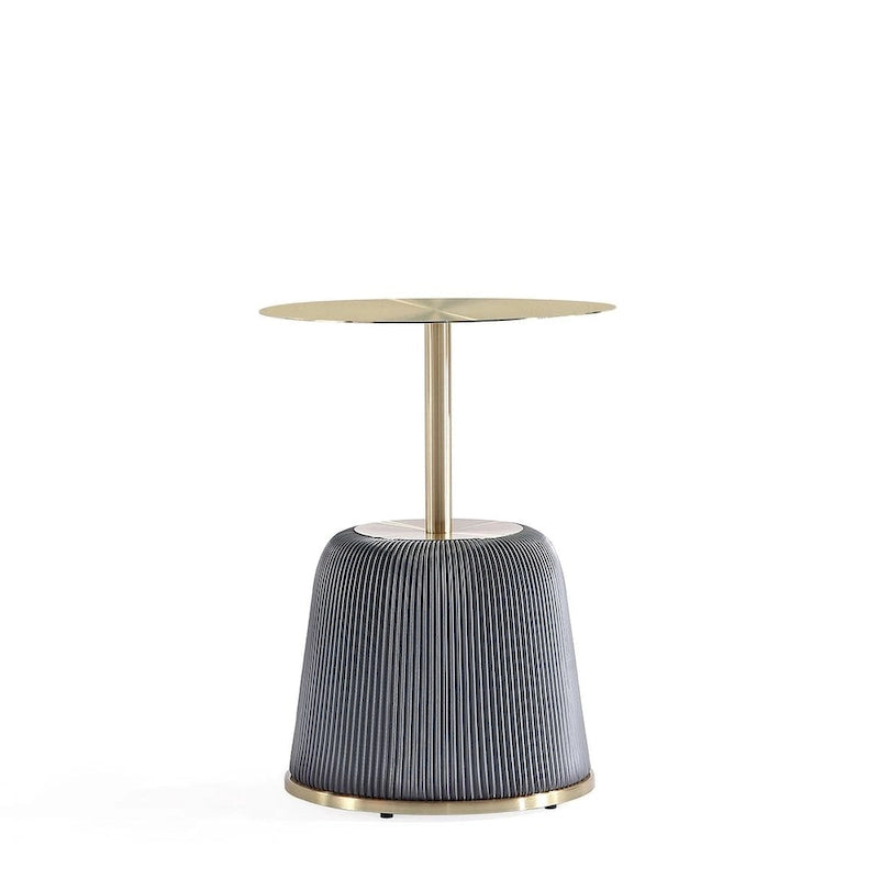 Manhattan Comfort Modern Anderson 1.0 Upholstered End Table