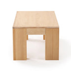 Plank and Beam Modern Rectangular Coffee Table - 40 x 20