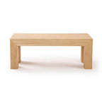 Plank and Beam Modern Rectangular Coffee Table - 40 x 20