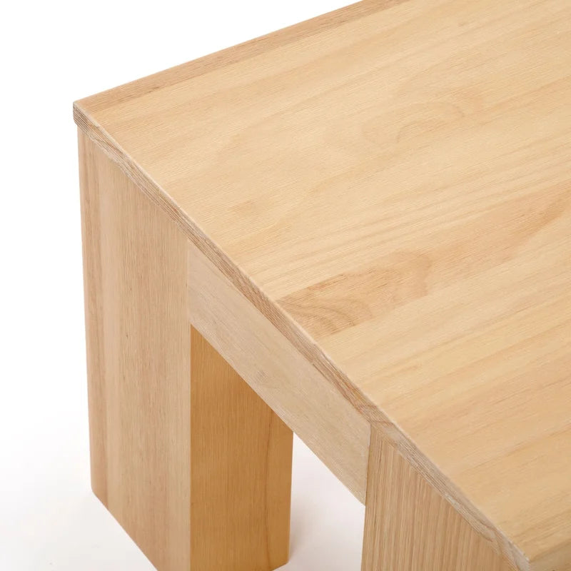 Plank and Beam Modern Rectangular Coffee Table - 40 x 20