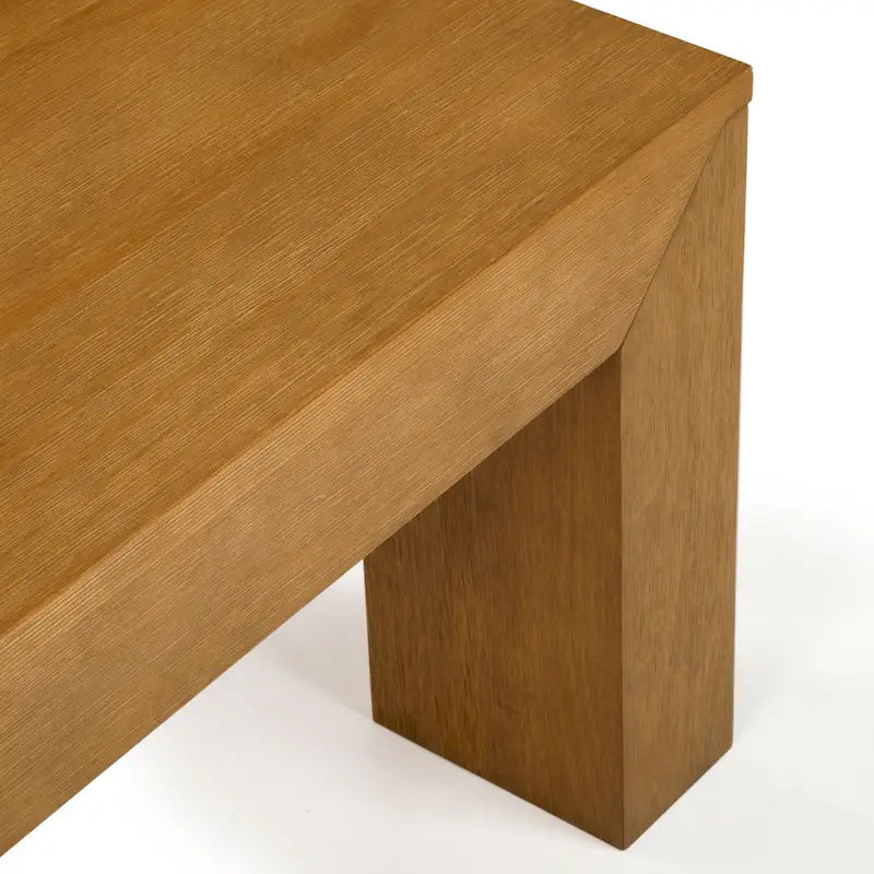 Plank and Beam Modern Rectangular Coffee Table - 40 x 20