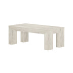 Plank and Beam Modern Rectangular Coffee Table - 40 x 20