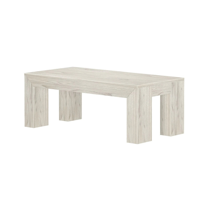 Plank and Beam Modern Rectangular Coffee Table - 40 x 20