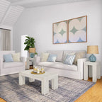 Plank and Beam Modern Rectangular Coffee Table - 40 x 20