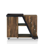 Tern Modern 6-shelf Mobile Wine Cabinet