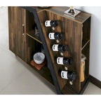 Tern Modern 6-shelf Mobile Wine Cabinet